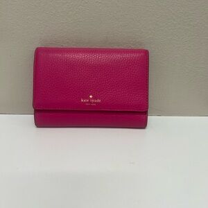 Kate Spade Pink Leather Wallet